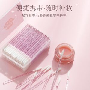 Kit 250 Pincel Aplicador Batom Gloss Descartável Glitter Brilho Promoção – Entrega Pronto – WL