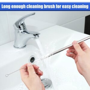 Substituição de canudo de metal de aço inoxidável, compatível com Owala Freesip24 & 32oz,40oz