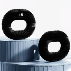 Fortalecedor da Musculatura das Mãos / Reabilitação/ Fortalecimento / Ideal para Fisioterapia – Com Display Feito de Silicone