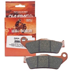 Kit Pastilhas de Freio Fz15 150 Abs 2023-2024 Sinterizada Trail Cerâmica Diafrag