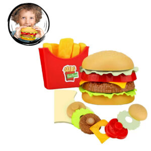 Brinquedo Infantil Comida Lanche Batatas Fritas