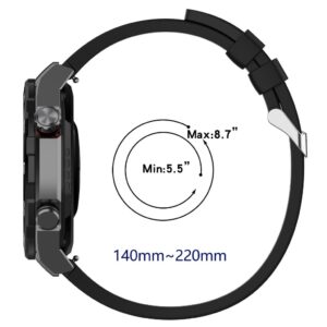 Pulseira para Smartwatch HW3 Pro / Ticwatch Pro 3 Ultra Silicone 22mm