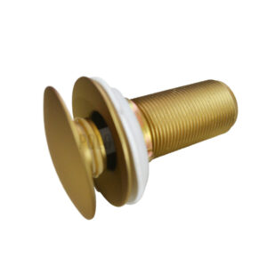 Válvula Lavatório Ralo Click Dourada Gold Fosco Pia Banheiro