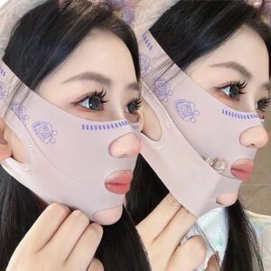 Face Lift Up Bandagem De Emagrecimento-V Breathable Anti-Rugas Thin Mask-Reduzir O Queixo Duplo Faixa De Dormir