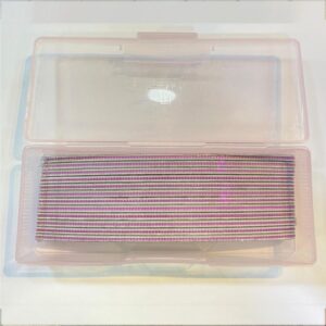 lixa lavavel fan nails COM ESTOJO 100/180 com 12unidades