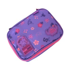 Estojo Box Tsum Tsum Stitch Escolar Juvenil Disney 100 Pens