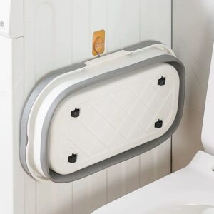 Balde Retrátil de Silicone Com Rodas Dobrável Grande 15L Partna