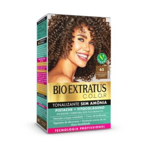 Tonalizante Bio Extratus 63 Louro Escuro Dourado Sem Amônia