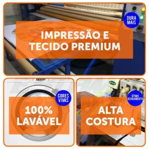 Kit Capa Painel + Trio Capas de Cilindros Sublimado Floral Vermelho, Promoção!!