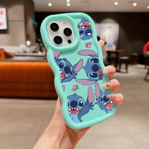 Capa Lateral Fofa Onda Ponto Para Xiaomi Redmi Note 13 Pro 12 4G 10 Plus 5G 10S 11S 12 13 De Telefone Anime Desenho Anim