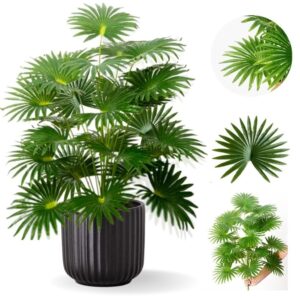 70 CM 18folhas planta Artificial Palmeira Folhas Arranjo Decoração Casa