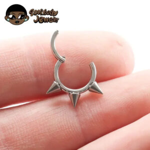Piercing ASTM F136 Titânio De Corpo Argola De Titânio G23 Cartilagem/Orelha/Tragus/Helix/Nariz/Septo