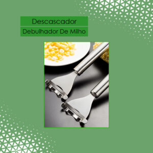 Descascador De Milho Inox Debulhador Ralador De Milho