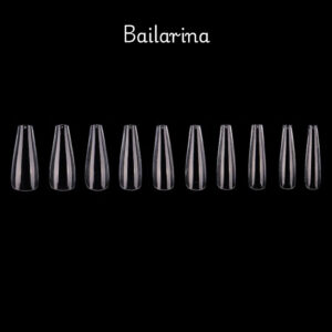 Kit Alongamento de Unha – Alicate + Unha Bailarina Transparente + Cola com Pincel + Lixa