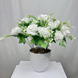 Rosa Artificial, Buquê para Decoração de casa, flores artificiais para diversos ambientes 35CM