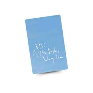 Namjoon RM Right People photocard set 10 un frente e verso