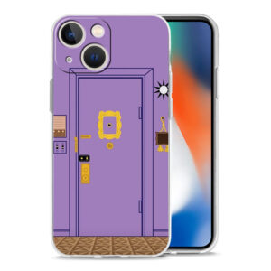 Estojo Para Iphone 15 14 13 12 11 Pro Max X Xs XR 7 8 Plus Telefone Com Pára-Choques Capa Transparente TPU Central Perk Coffee Amigos Tv Show Mini