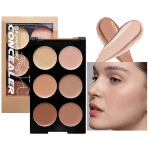Paleta de corretivo de seis cores de longa duração à prova d’água à prova de suor corretivo marcas de Acne Da