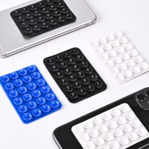 Ventosas De silicone De 1 Unidade , Minimalista Preto , Capa De Telefone Antiderrapante , Suporte Portátil E Móvel