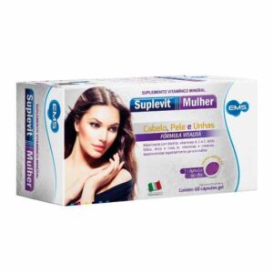 Suplevit Mulher C/60 Caps Queda De Cabelo Antienvelhecimento Vitamina Capilar