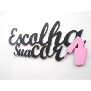 Aplique Escolha Sua 40cm Cor, Decoração Salão De Beleza, Manicure