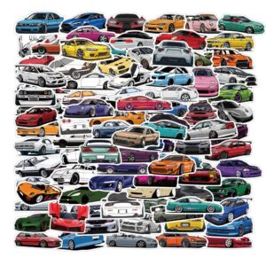 Autocolantes JDM 100/50PCS Bicicleta e Skateboard Para Crianças Bricolagem Portátil à Prova d’Água