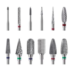 Cabeça De Unha De Aço De Tungstênio Polimento De Unhas