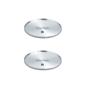 Kit 2 ( DUAS ) Forma Assadeira de PIZZA Redonda N 35 Cm Alumínio – G27