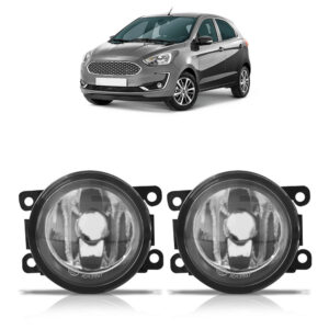 Par Farol Milha Auxiliar Ka 2014 2015 2016 2017 2018 2019 2020 Lente Lisa Vidro Foco Manual