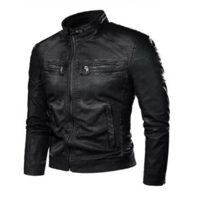jaqueta couro masculina forrada promoção