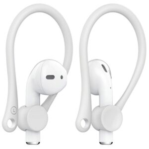 Kit 2 Pares Suporte Antiqueda para Fones de Ouvido Gancho Fone Sem Fio de Orelha Silicone