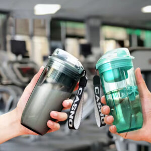 Coqueteleira Shaker 400 ML Com Agitador Para Academia