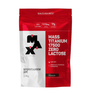 Hipercalórico Mass Titanium 17500 ZERO LACTOSE 2,4kg Max Titanium