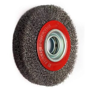 Escova De Aço Circular Ondulado Moto Esmeril 6×1 Polegadas LOTUS