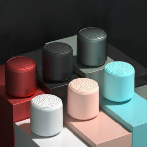 Mini Caixa De Som Inpods Little Fun Macaron Portátil Bluetooth