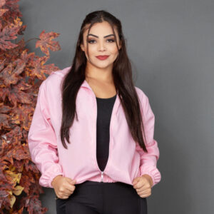 Corta vento feminino tactel moda feminina
