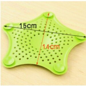 Tampa De Silicone Ralo Pia Tampa Estrela Cozinha Banheiro Universal Filtro