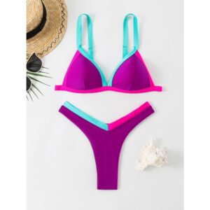 WD VEST CONJUNTO BIQUINI CORES NEON MODA PRAIA 2024 XX524