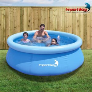 Piscina Infantil 1400 Litros Inflavel Splash com Kit Reparo -Black Fiday