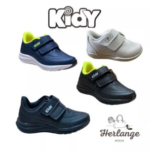 Tênis Infantil Kidy Escolar de Velcro Ref:4380004