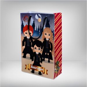 Sacolinhas Personalizadas para Lembrancinhas Tema Harry Potter