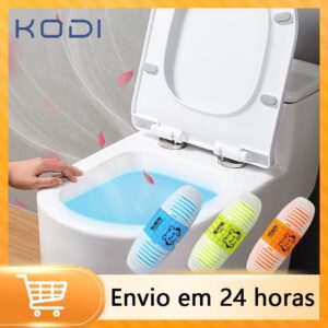 KIT Pedra Sanitária Bloco Sanitário Nas Fragrâncias Limão ou Toranja 50g para limpeza de banheiros -X6