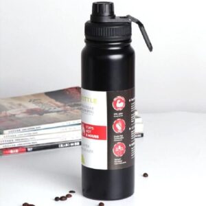 Garrafa Térmica de Aço Inox 800ml e 1L A Vacuo – Bebidas Quentes e Geladas | Cha Cafe e Agua Gelada
