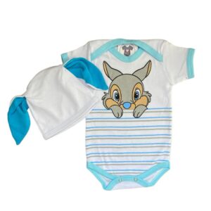 Body Bebê -Coelhinho da Pascoa + Touca – à Escolher – Tematico