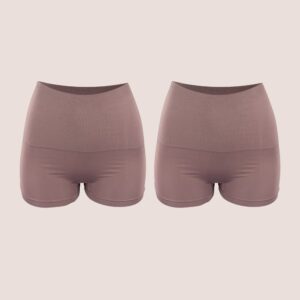 Combo 2 Calcinha Zee Rucci Boxer Modeladora Cós Canelado Compressão Média Sem Costura Reduz Cintura e Valoriza Curvas