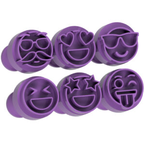 Carimbo para Doces Brigadeiro – Emoji