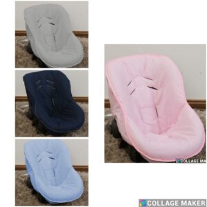 Protetor Capa De Bebe Conforto Acolchoado Sem Babado Macio Algodão