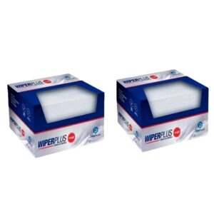 Kit 2 Wiper Plus Pano De Limpeza Descartável Pro60 – 200 UN