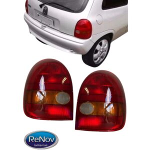 Par De Lanternas Traseiras Corsa Wind 94 95 96 97 98 99