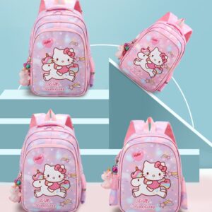 Mochila Hello Kitty Escolar Infantil Feminina De Desenho Animado Fofo Menina